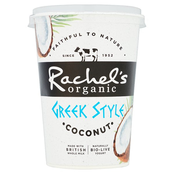 Rachels Organic Greek Style Coconut Yogurt 450g