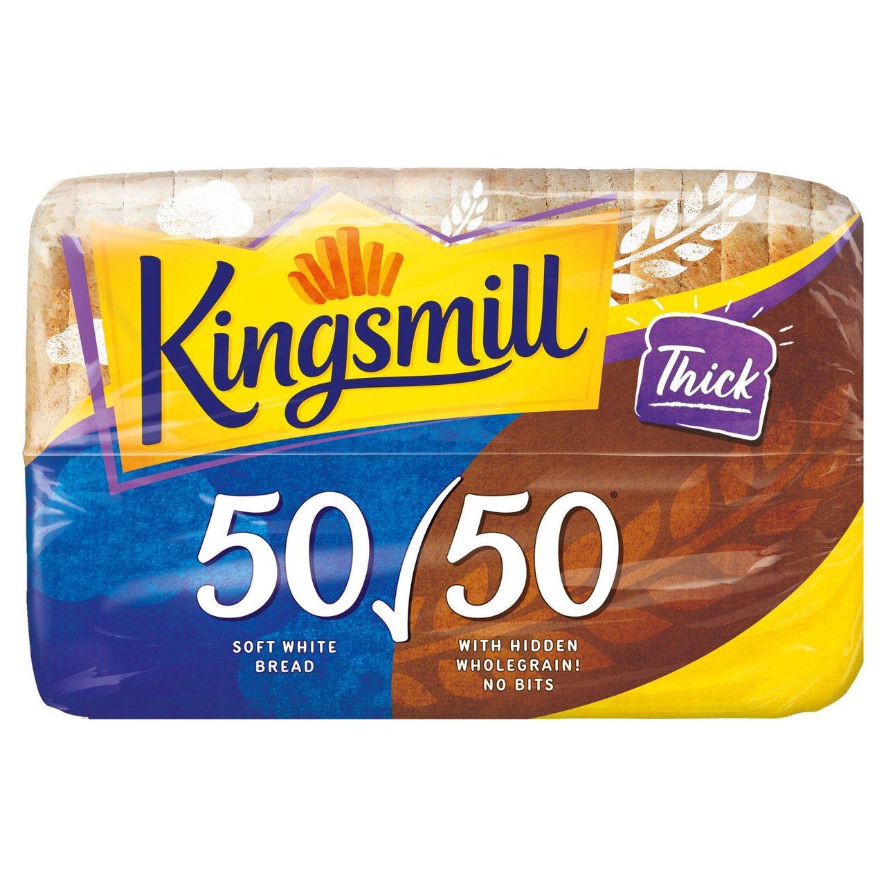 Kingsmill 50/50 Thick 800g