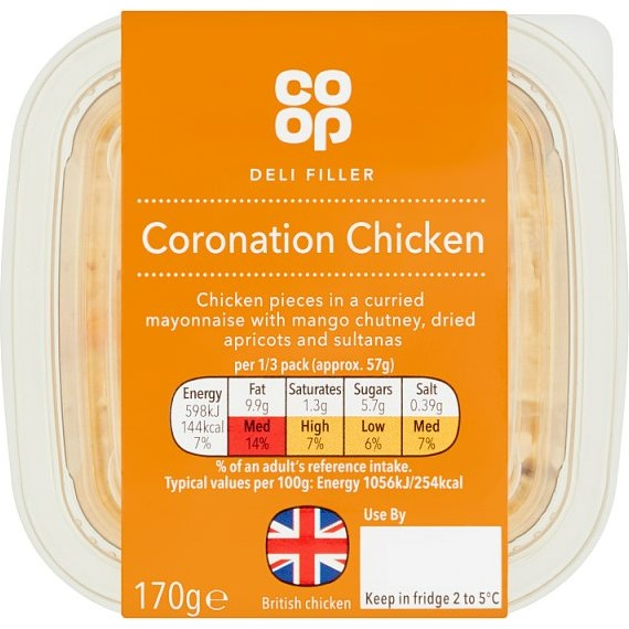 Coronation Chicken s/filler 170g