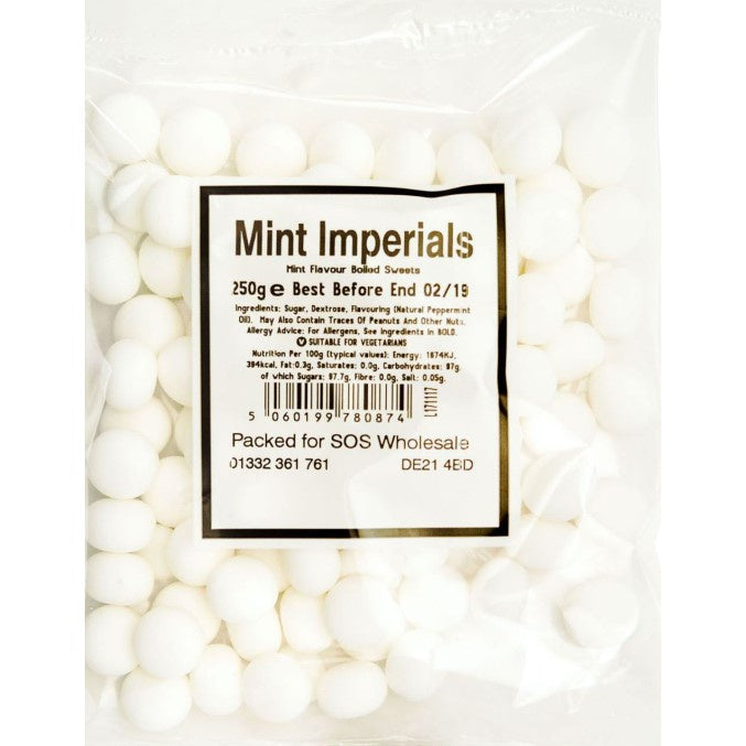 Bumper Bag Mint Imperials 140g *