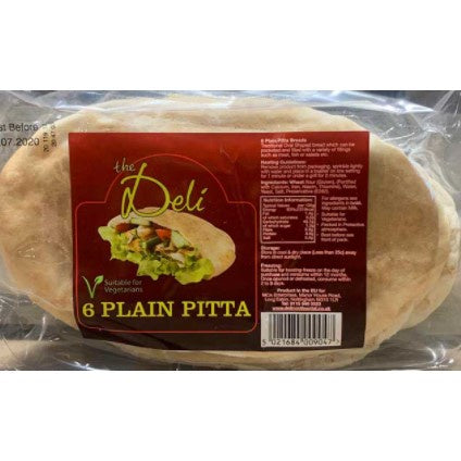 The Deli Large White Pitta Bread