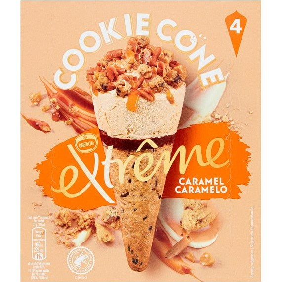 Nestle Extreme Cookie Salted Caramel 4pk*