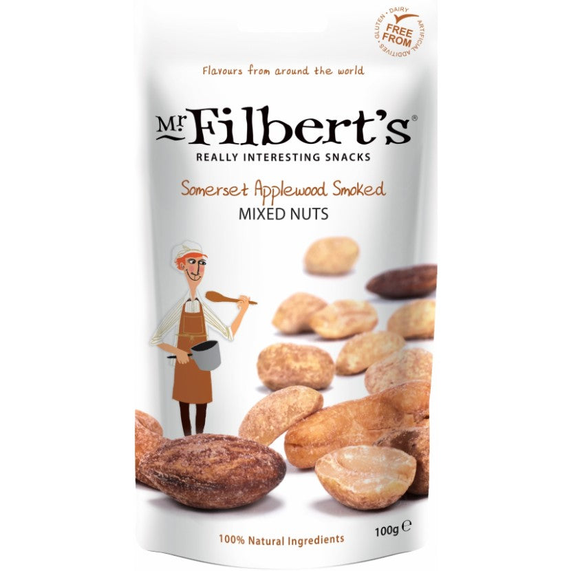 Mr Filbert's Somerset Applewood Smoked Mixed Nuts 100g*