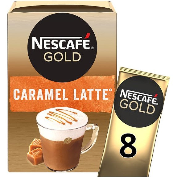 Nescafe Gold Caramel 8pk #