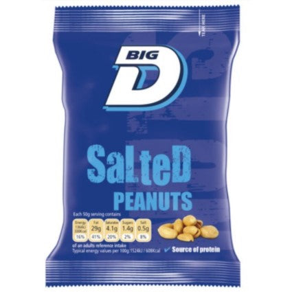 Big D Salted Peanuts 200g*
