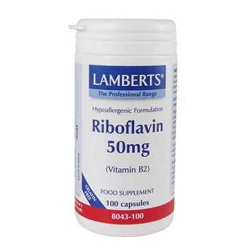 H01-8043 Lamberts Riboflavin 50mg*