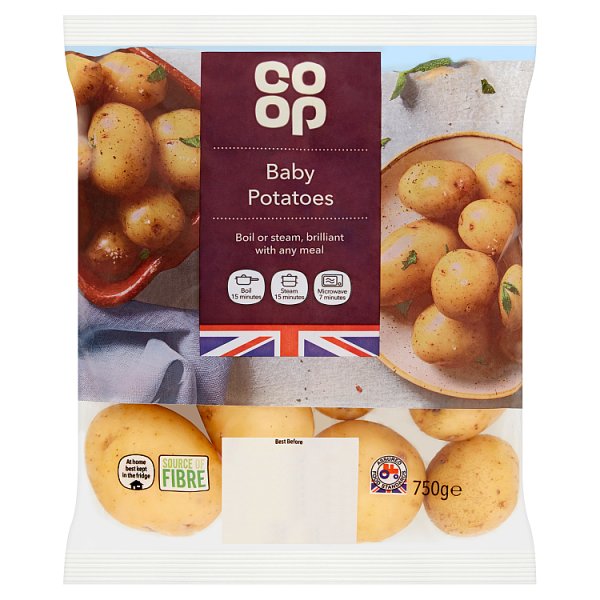 Co Op Baby Potatoes 750g