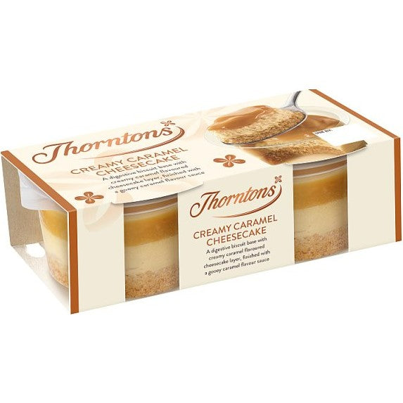 Thorntons Caramel Cheesecake 2pks 200ml