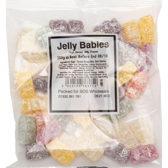 Bumper Bag Jelly Babies 140g *