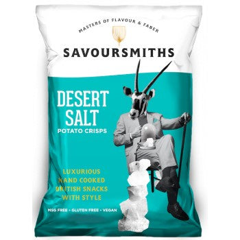 Savoursmith Crisps Desert Salt 150g*
