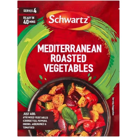 Schwartz Mediterranean Roasted Vegetables Mix 30g