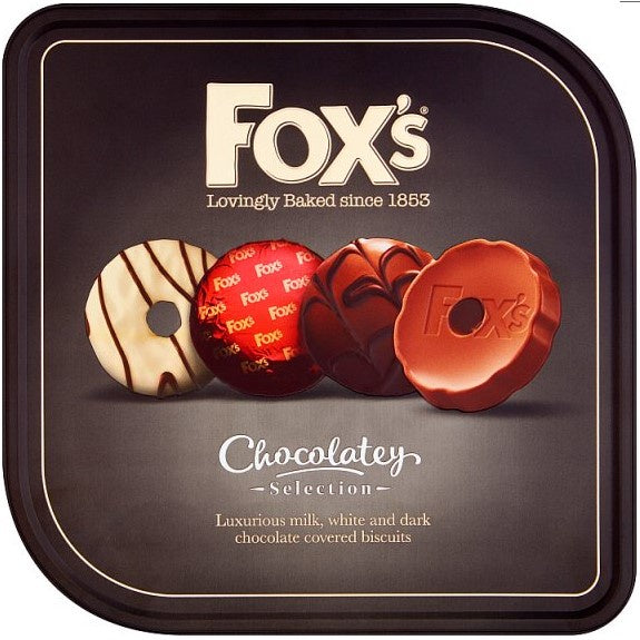 Fox's Chocolatey Tin 365g*