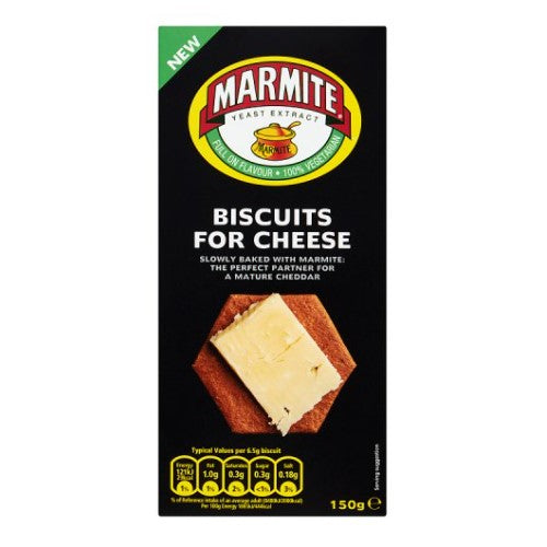 Marmite Biscuits for Cheese 150g