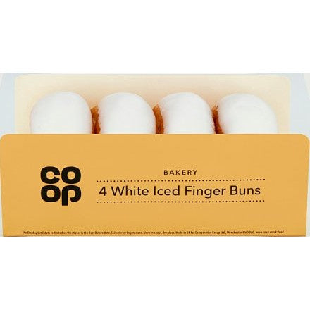 Co-op White Iced Fingers