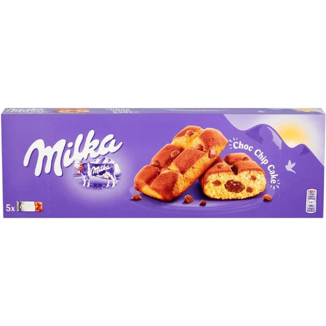 Milka Chocolate Chip Cake Bars 5pk