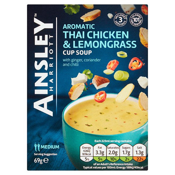 Ainsley Harriott Thai Chicken & Lemon Grass Cup Soup
