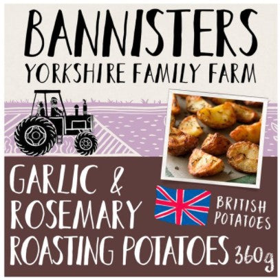 Bannisters Garlic & Rosemary Roasting Pots 360g