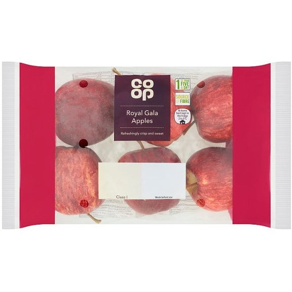 Co Op Royal Gala Apples 6 Pack