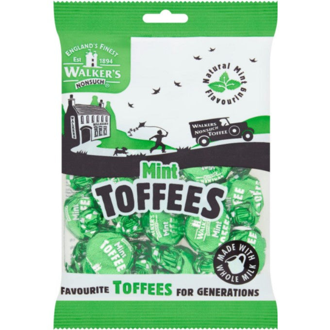 Walkers Mint Toffees 150g *