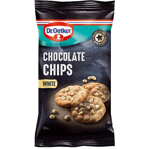 Dr Oetker White Chocolate Chips 100g