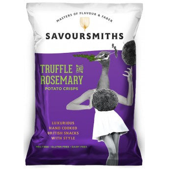 Savoursmith Crisps Truffle & Rosemary 150g*