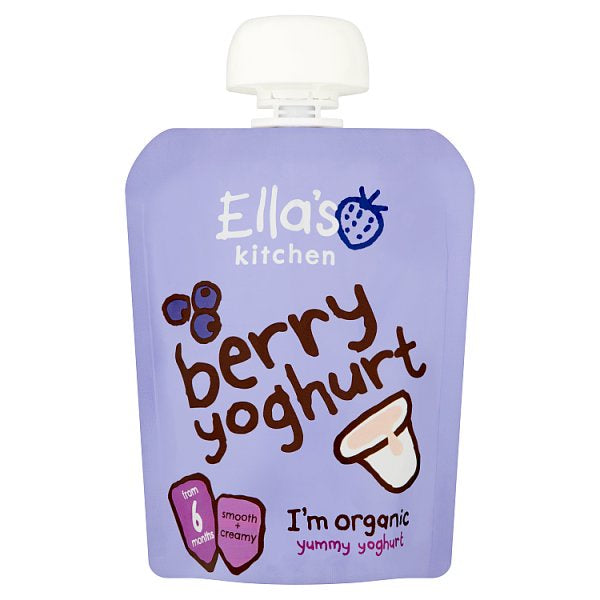 Ella's Kitchen Organic Greek Yoghurt & Berries 90g