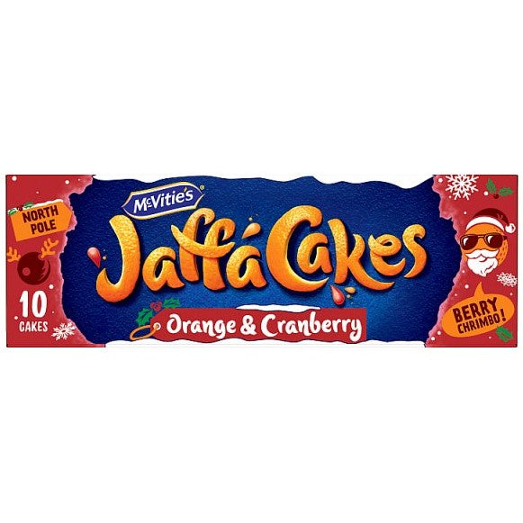Mcvities Jaffa Orange/Cranberry Cakes