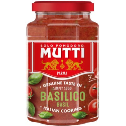 Mutti Basilico- Tomato andBasil sauce 400g