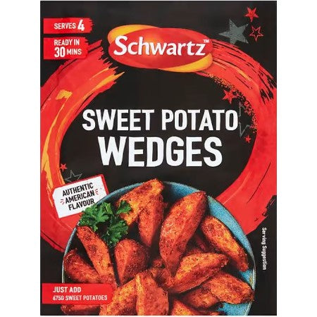 Schwartz Sweet Potato Wedges 35g