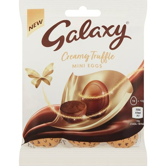 Galaxy Creamy Truffles Mini Eggs 74g *