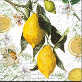Small Serviettes - Lemon*