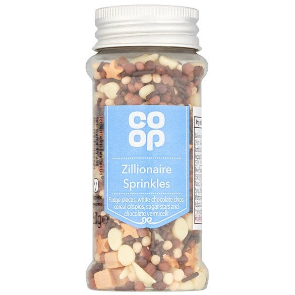 Co-op Zillionaire Sprinkles 60g