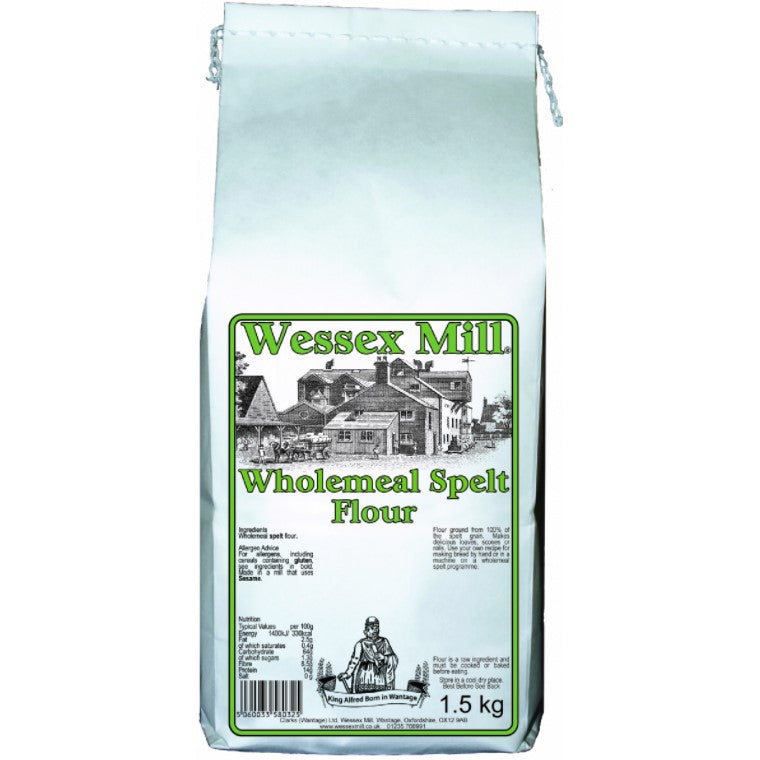 Wessex Mill Wholemeal Spelt Bread Flour 1.5kg