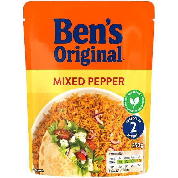 Ben's Original Mixed Pepper Rice 220g #
