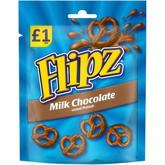 Flipz Milk Chocolate Pretzels 100g*#