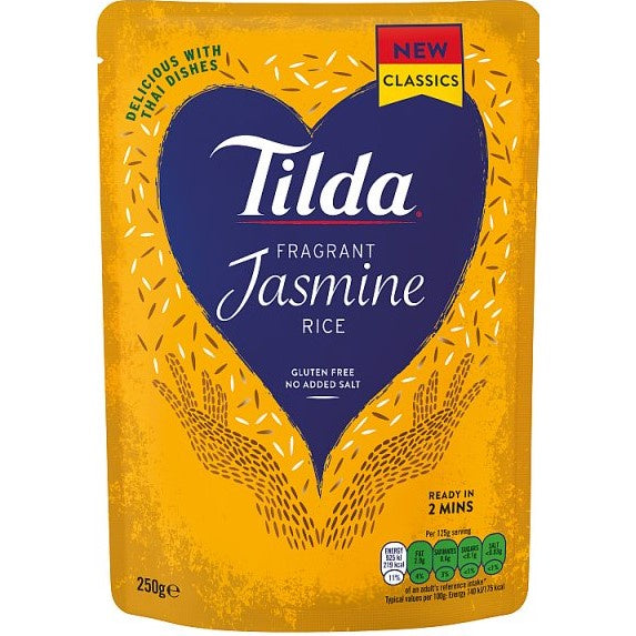 Tilda Steamed Jasmine Rice 250g #