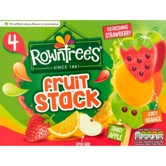 Rowntree Fruit Stack 4pk*
