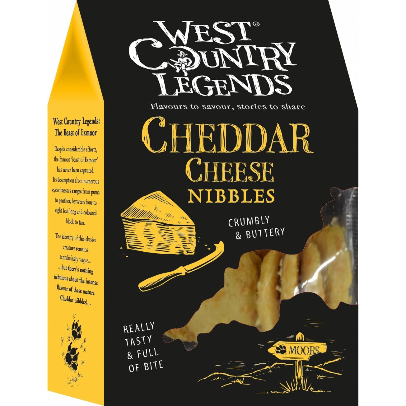 West Country Legends Cheddar Cheese Nibbles 85g
