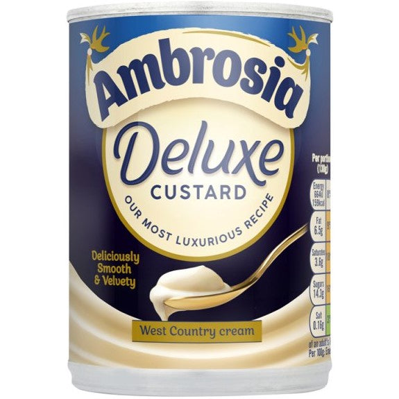 Ambrosia Deluxe Cream Custard tin 400g