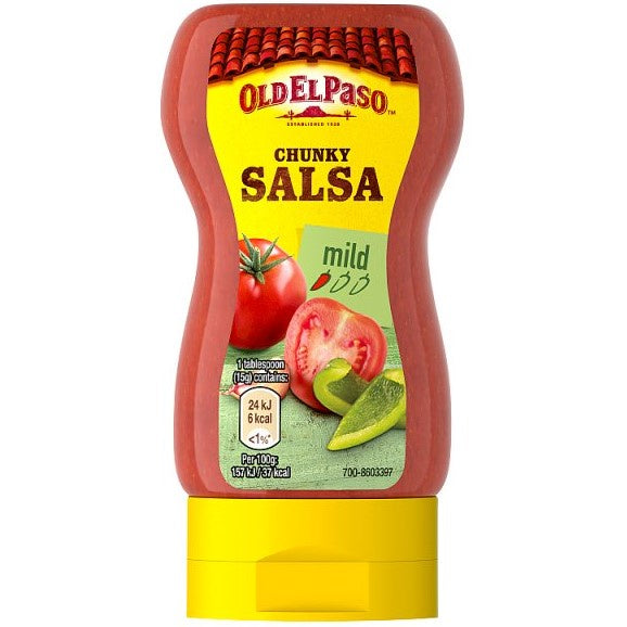 Old El Paso Squeezy Chunky Salsa Mild