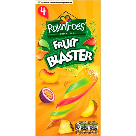 Rowntree Fruit Blaster 4pk*