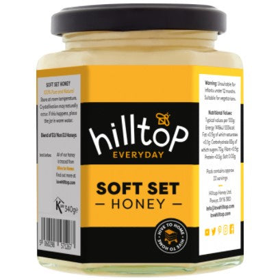 Hilltop Soft Set Honey 340g