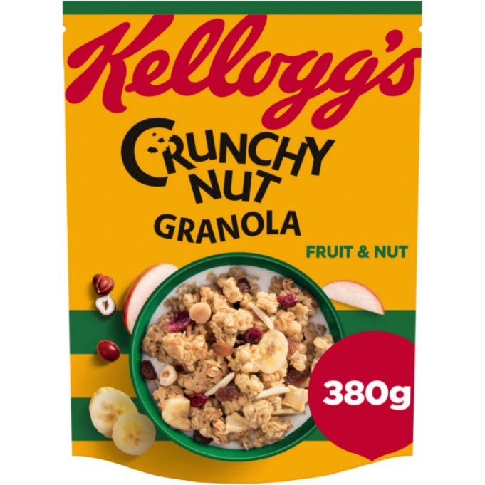 Kelloggs Crunchy Nut Granola Fruit Nut 380g £2.99