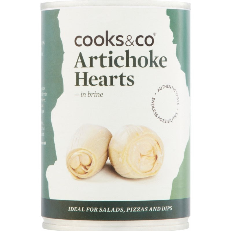 Cooks &Co Artichoke Hearts in Brine 390g