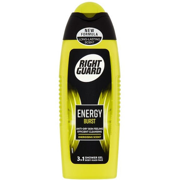 RIght Guard Shower Gel Energy Burst 250ml*#