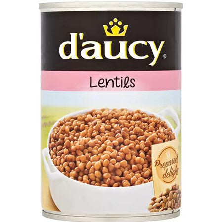 D'aucy lentils 400g