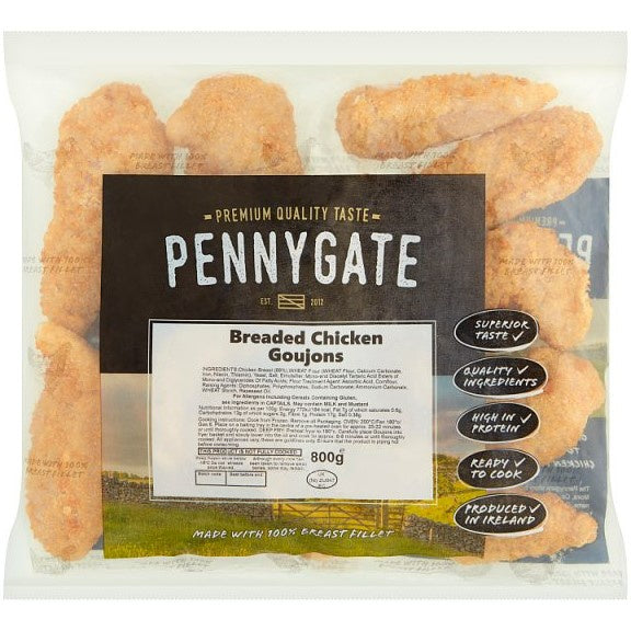 Pennygate Breaded Chicken Goujons 850g