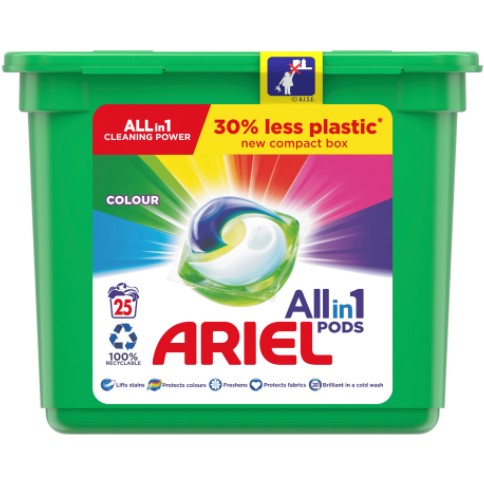 Ariel 3in1 Colour Pods 25pk*