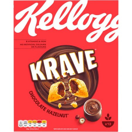 Kelloggs Krave Choc Nut 410g