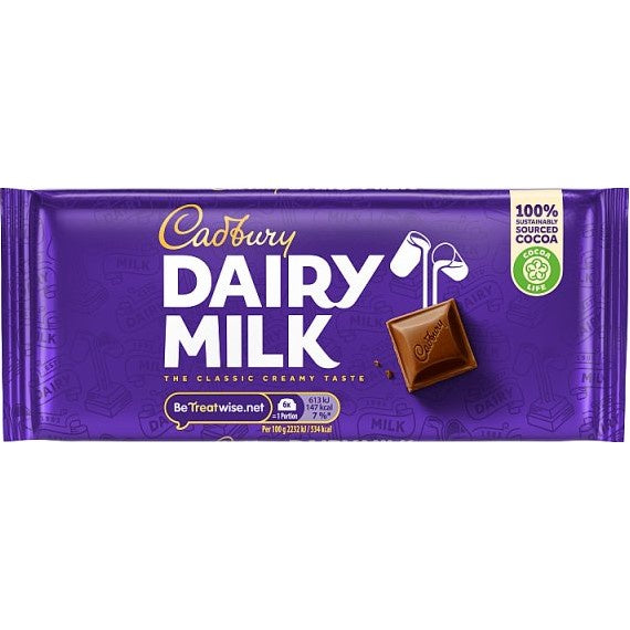 Cadbury Dairy Milk 110g *